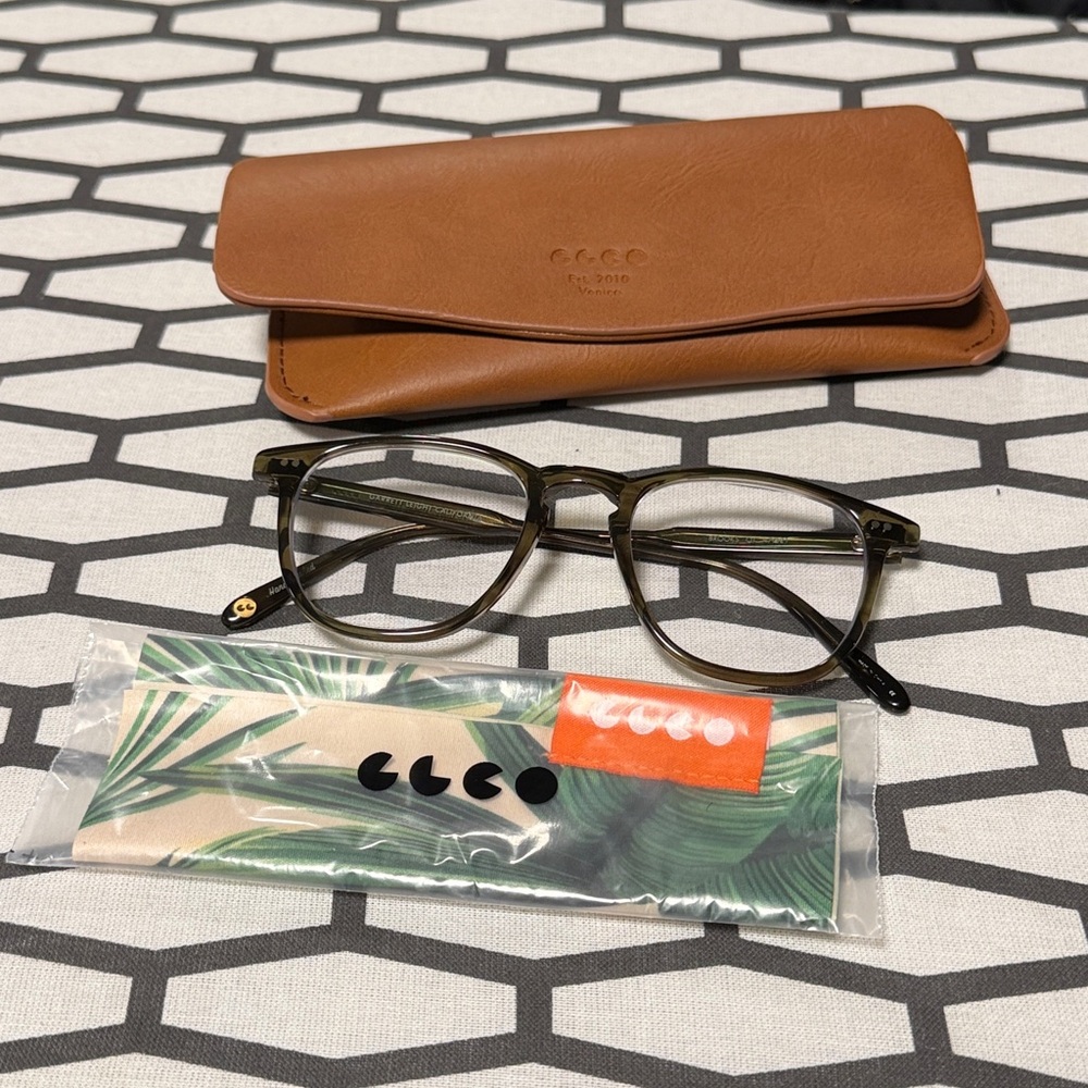 GLCO Brooks Olive Tortoise